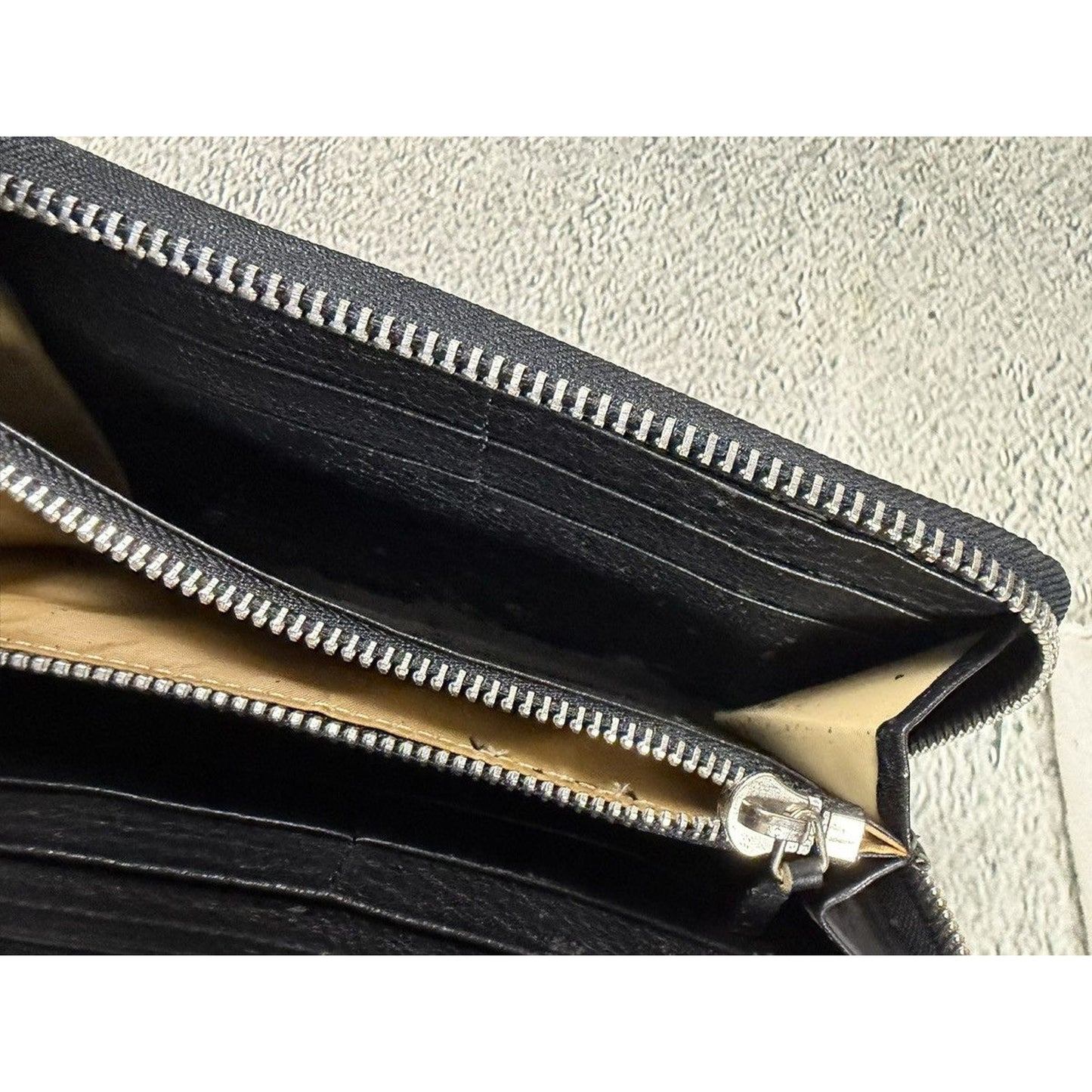 Chloé wallet paddington zip black leather
