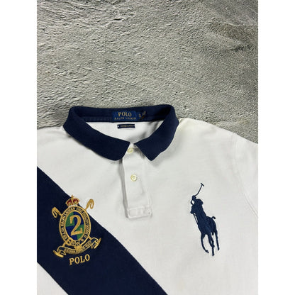 Chief Keef Polo Ralph Lauren vintage big pony white navy