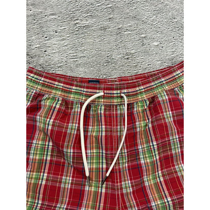 Polo Ralph Lauren shorts trunks checkered red multicolor