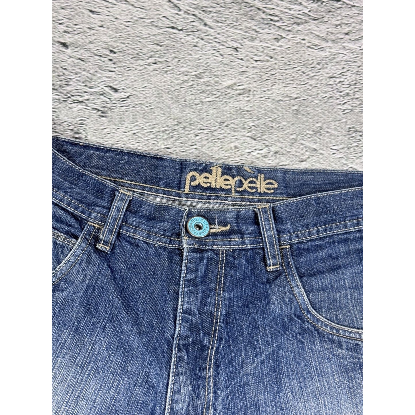 Pelle Pelle vintage jorts shorts denim jeans