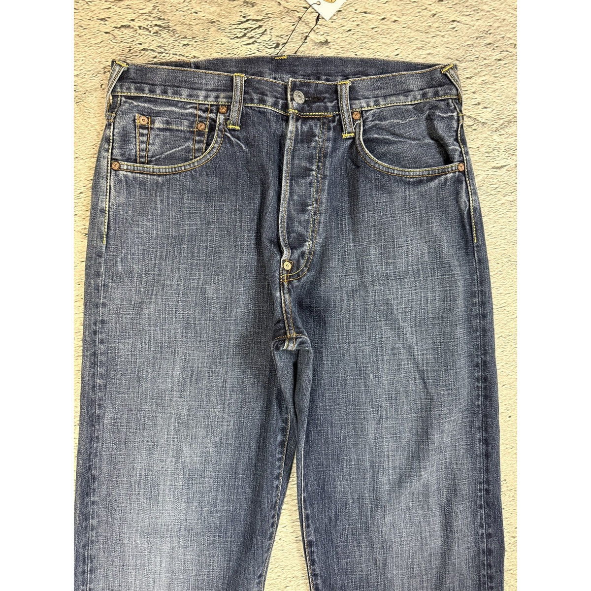 Evisu jeans vintage seagull logo selvedge