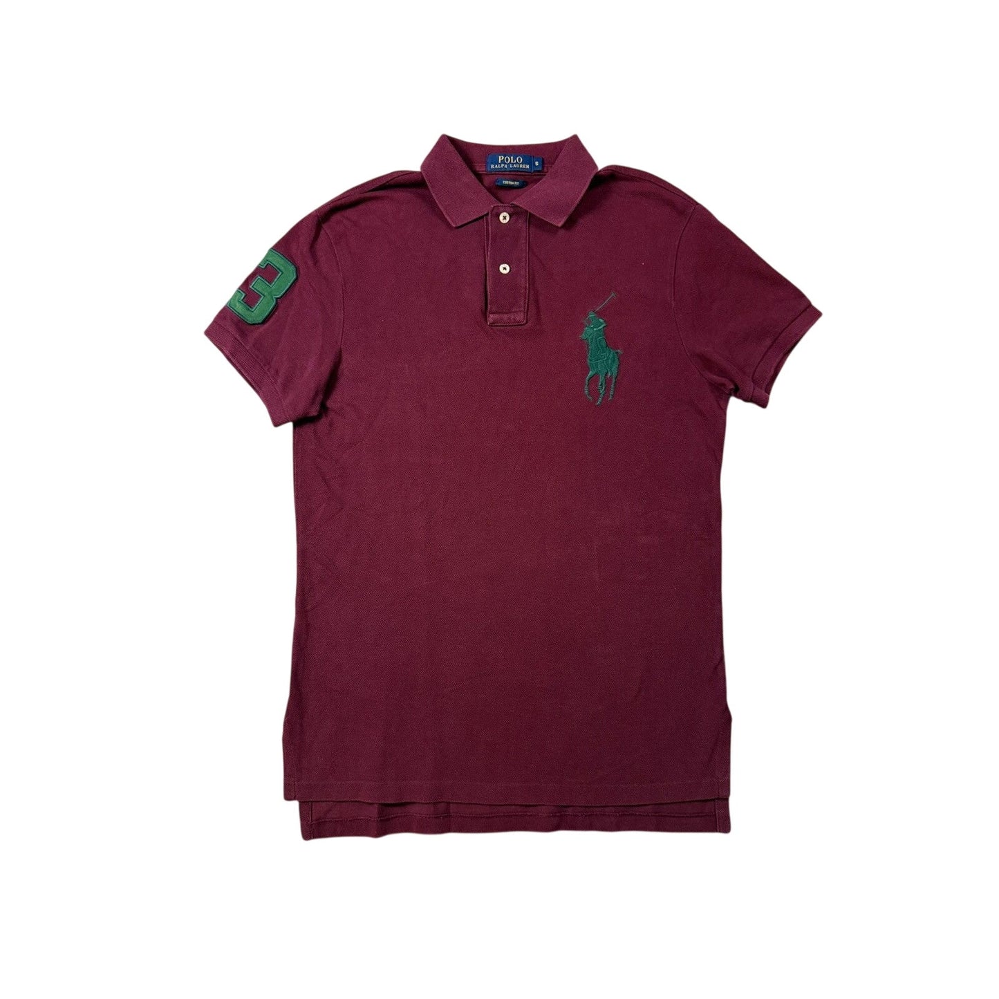 Chief Keef Polo Ralph Lauren vintage burgundy T-shirt Y2K