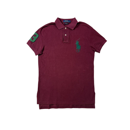 Chief Keef Polo Ralph Lauren vintage burgundy T-shirt Y2K