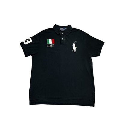 Chief Keef Polo Ralph Lauren Italy vintage shirt black