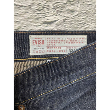 Evisu skull seagulls vintage navy jeans