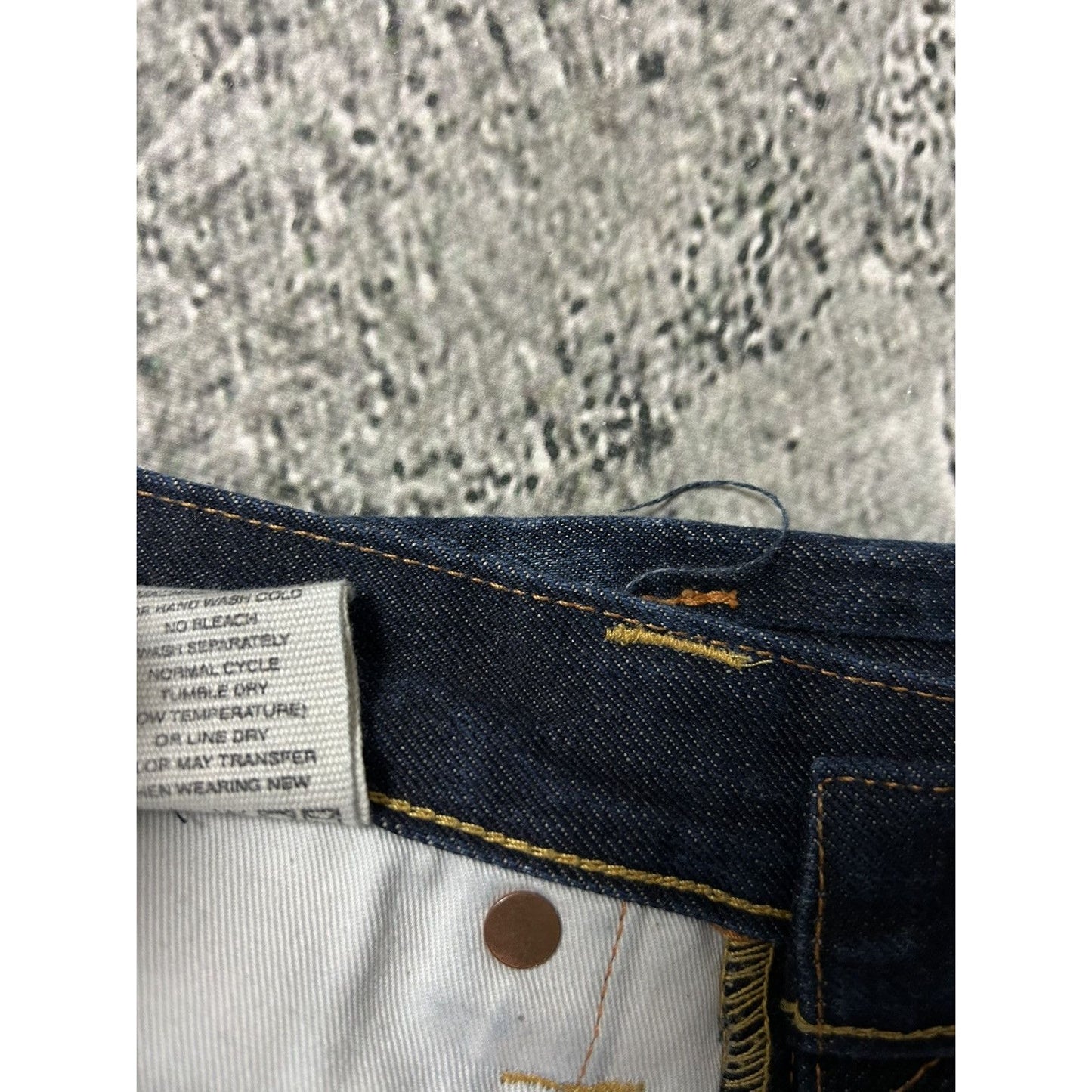 Evisu jeans daicock big logo smile face selvedge denim