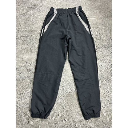 Adidas track suit vintage grey nylon track pants drill Y2K
