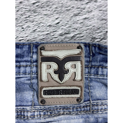 Rock Revival Povey vintage light blue jeans Y2K