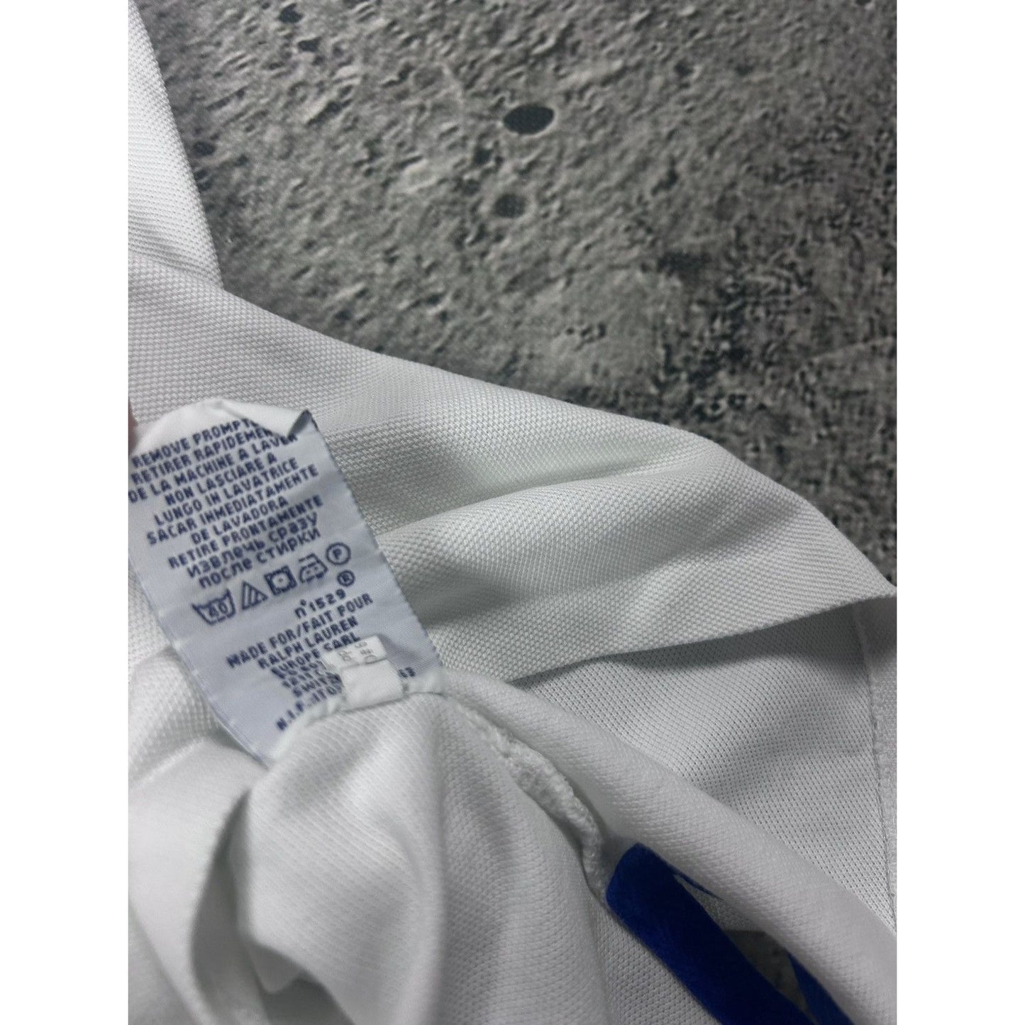 Chief Keef Polo Ralph Lauren big pony white shirt