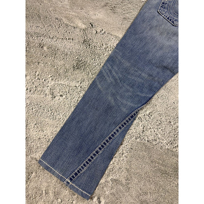 True Religion Joey jeans vintage denim pants flared blue