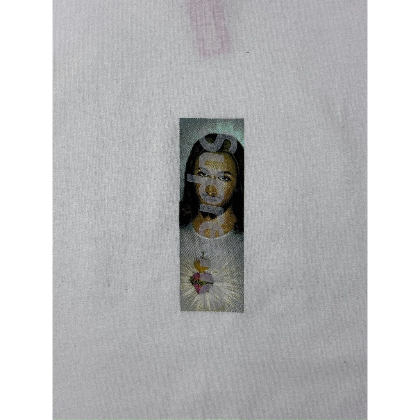 Supreme Bogo Prayer Tee white FW26 Jesus box logo