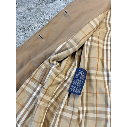 Burberrys coat trench beige vintage