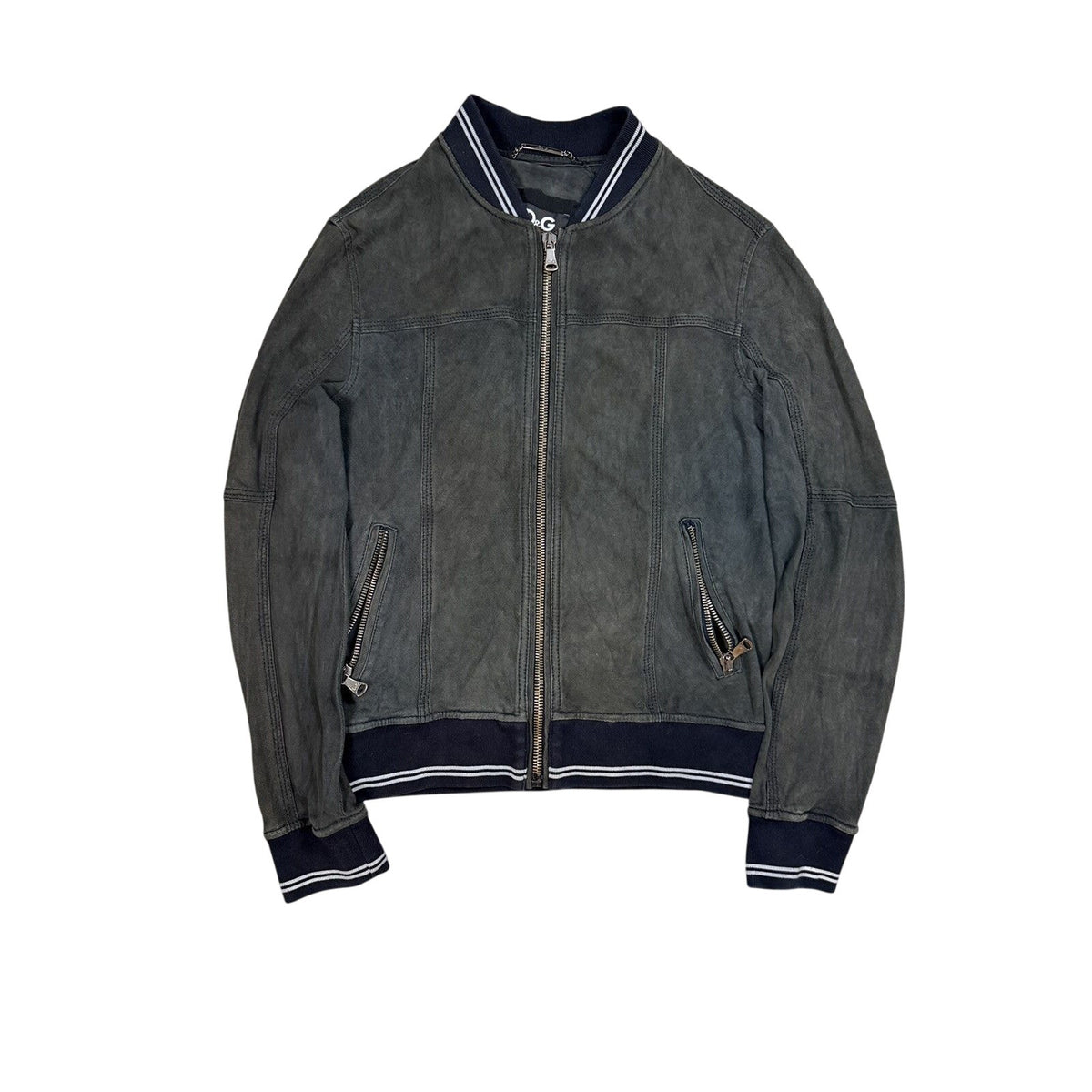 Dolce & Gabbana Vintage Goat Leather jacket perforated