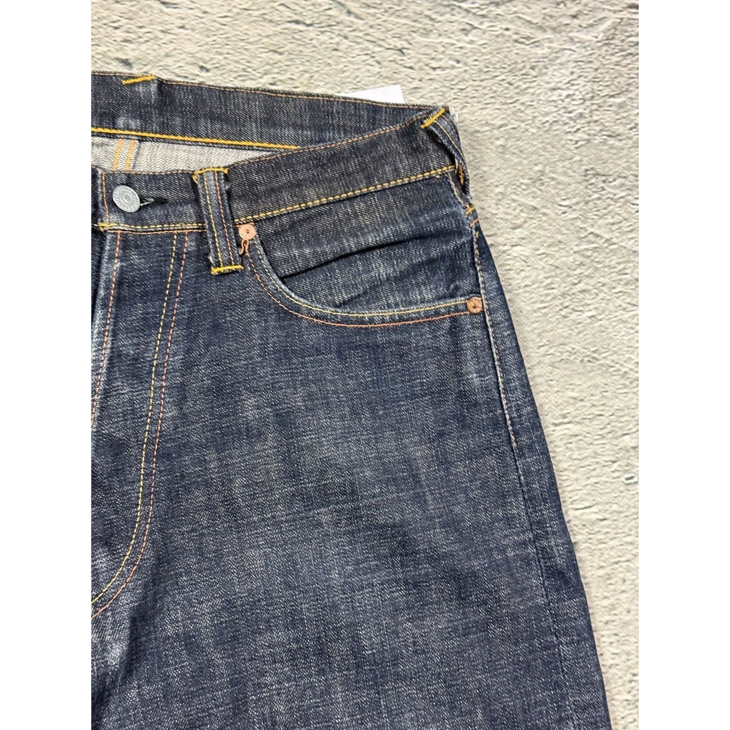 Evisu Japan Golden vintage selvedge daicock jeans big logo