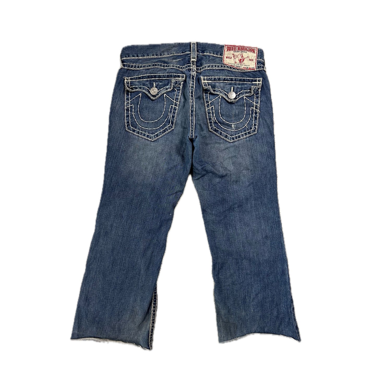 True Religion Billy jeans vintage denim pants flared Y2K
