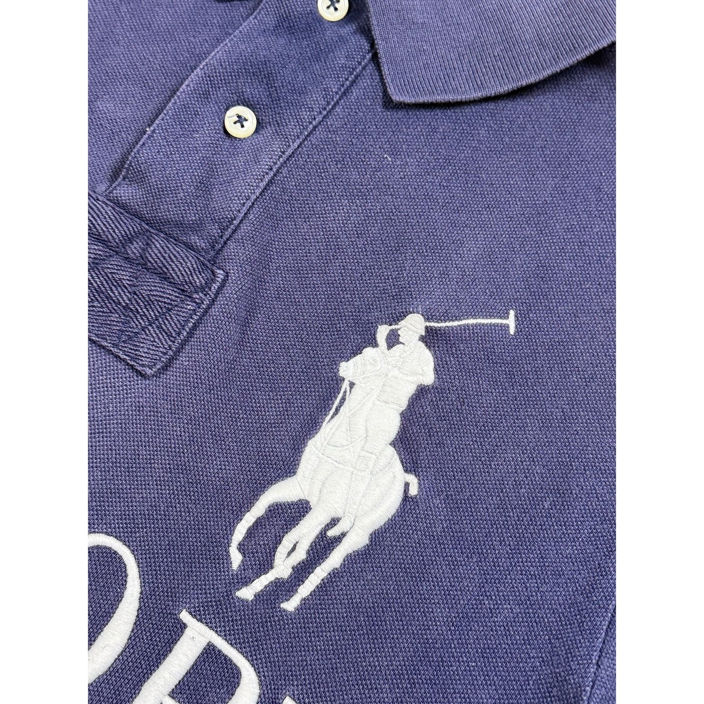 Chief Keef Polo Ralph Lauren New York navy blue Polo T-shirt