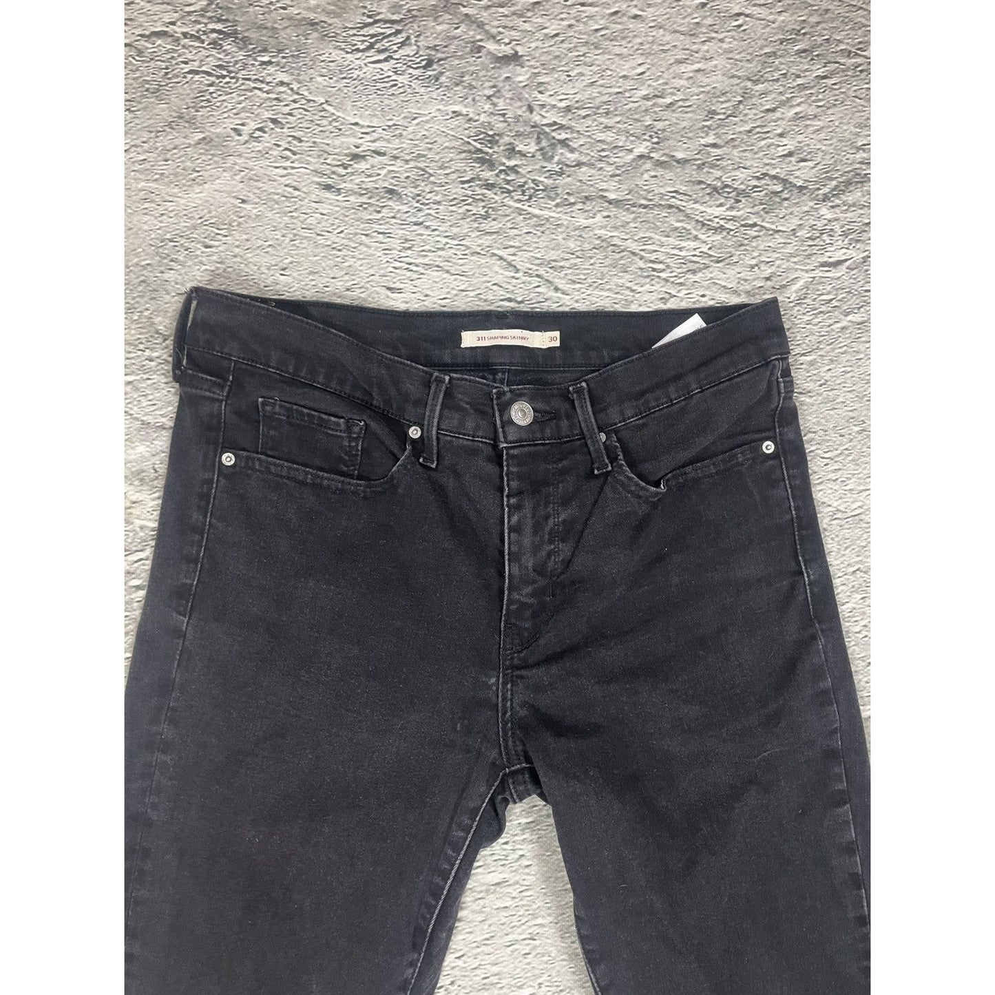 Levi’s skinny jeans 311 shaping vintage black jeans denim slim
