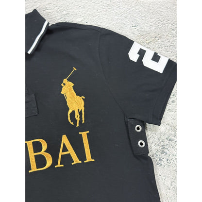 Chief Keef Polo Ralph Lauren Dubai T-shirt black big pony