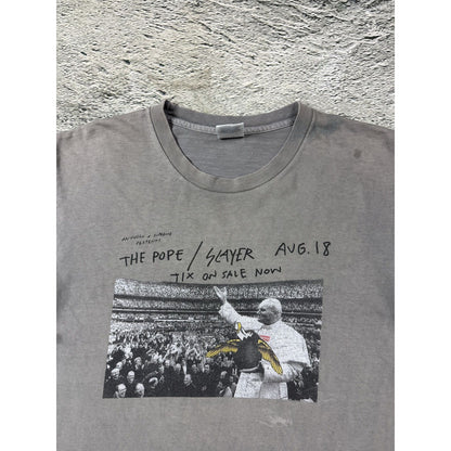 Supreme x Antihero Pope John Paul II Gray T-shirt SS16