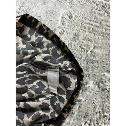 Dolce & Gabbana Cheetah Printed tank top sleeveless DG Y2K