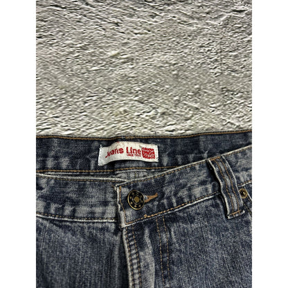 Jorts vintage baggy Y2K navy denim shorts