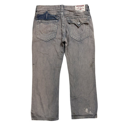 True Religion jeans vintage denim pants washed bleached