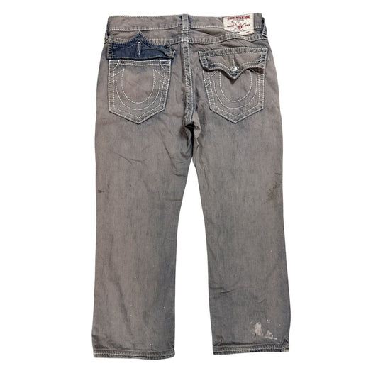 True Religion jeans vintage denim pants washed bleached