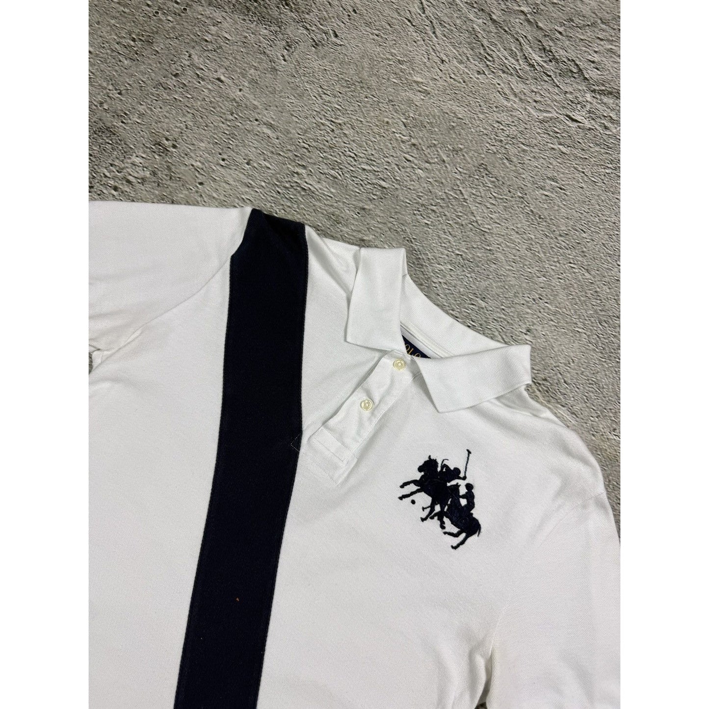Chief Keef Polo Ralph Lauren vintage white double big pony