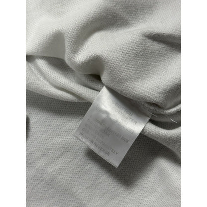 Yves Saint Laurent polo big logo T-shirt YSL white
