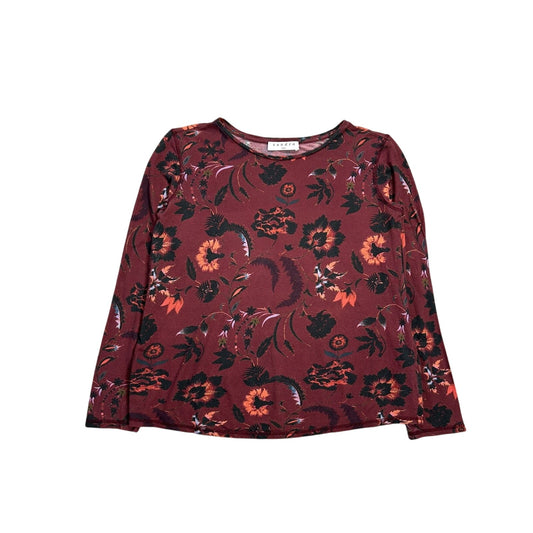 Sandro Paris longsleeve floral red
