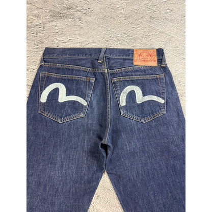Evisu jeans vintage seagull logo selvedge