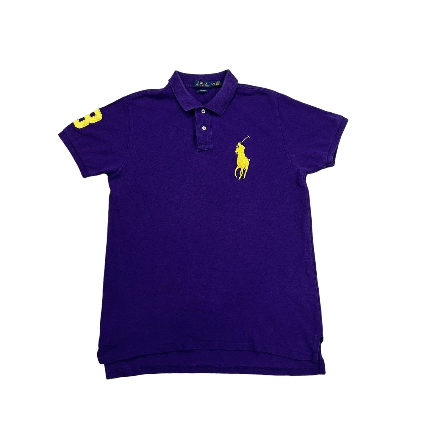 Chief Keef Polo Ralph Lauren vintage purple T-shirt big pony