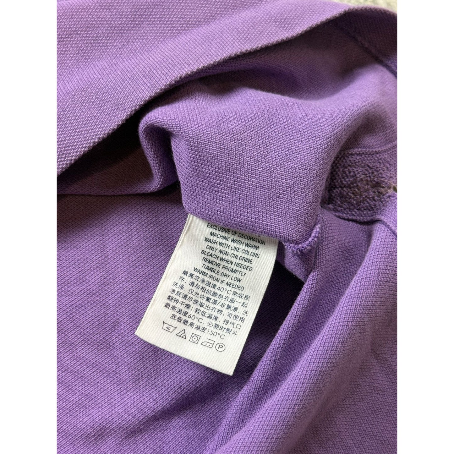 Chief Keef Polo Ralph Lauren vintage purple T-shirt Y2K