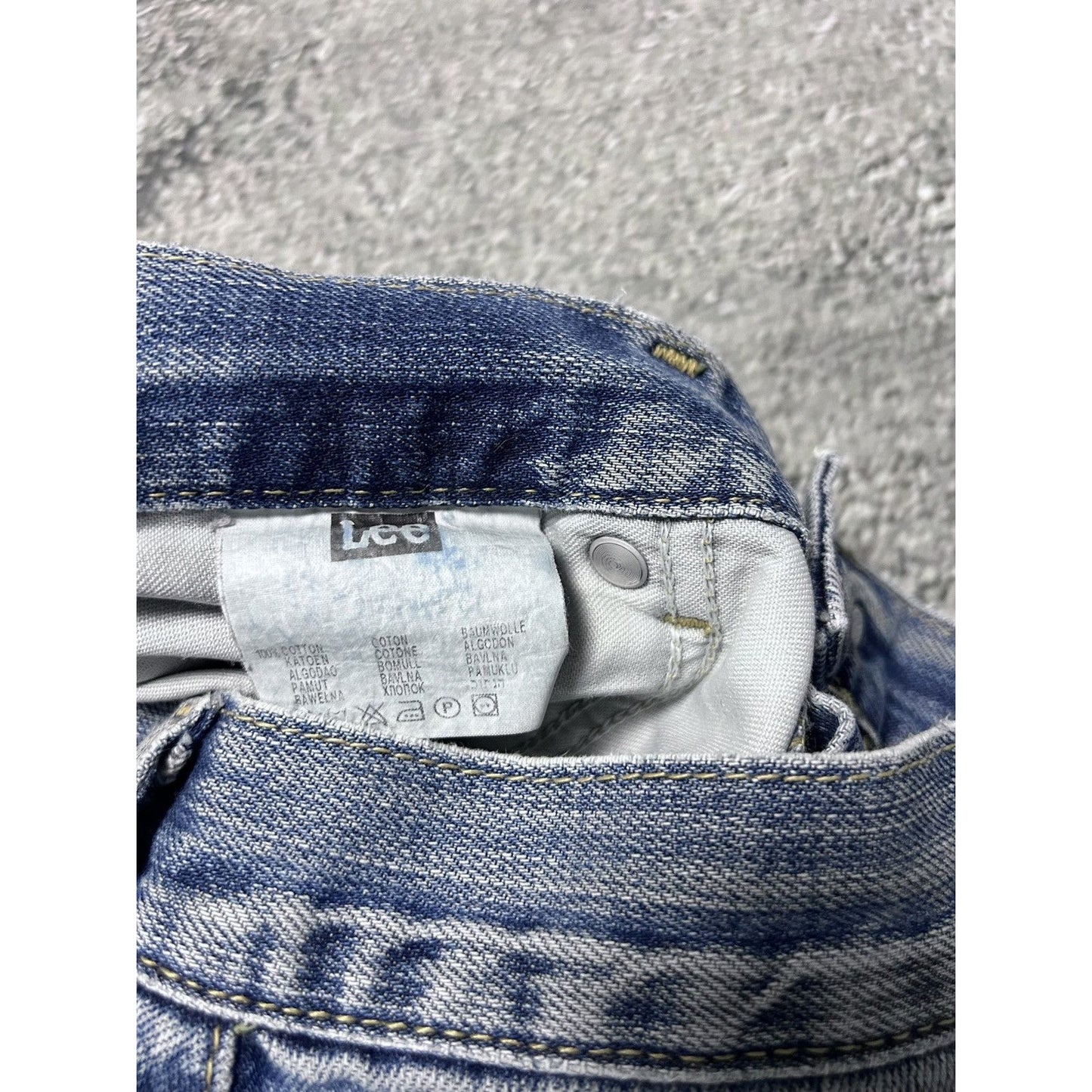 Lee flared jeans denim pants Y2K blue Denver