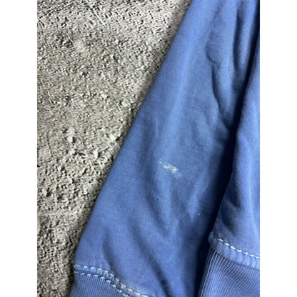 True Religion vintage zip hoodie blue big logo Y2K