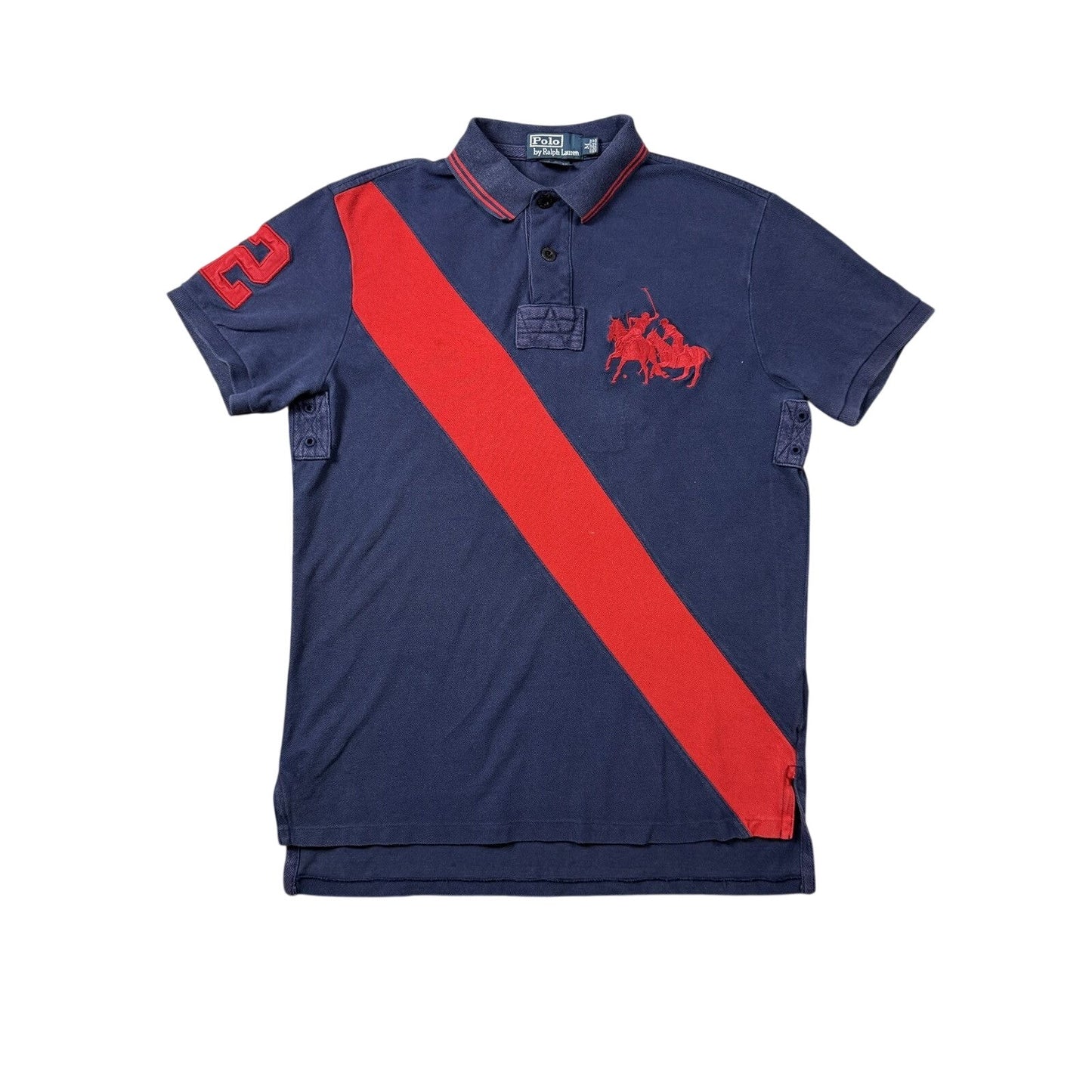Chief Keef Polo Ralph Lauren navy blue T-shirt big pony