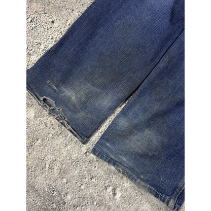 Pelle Pelle vintage stone washed blue jeans Y2K baggy denim