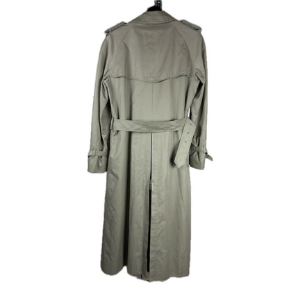 Burberrys trench coat beige wool lining vintage nova check