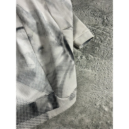 Rundholz Dip jacket hooded oversized black and white
