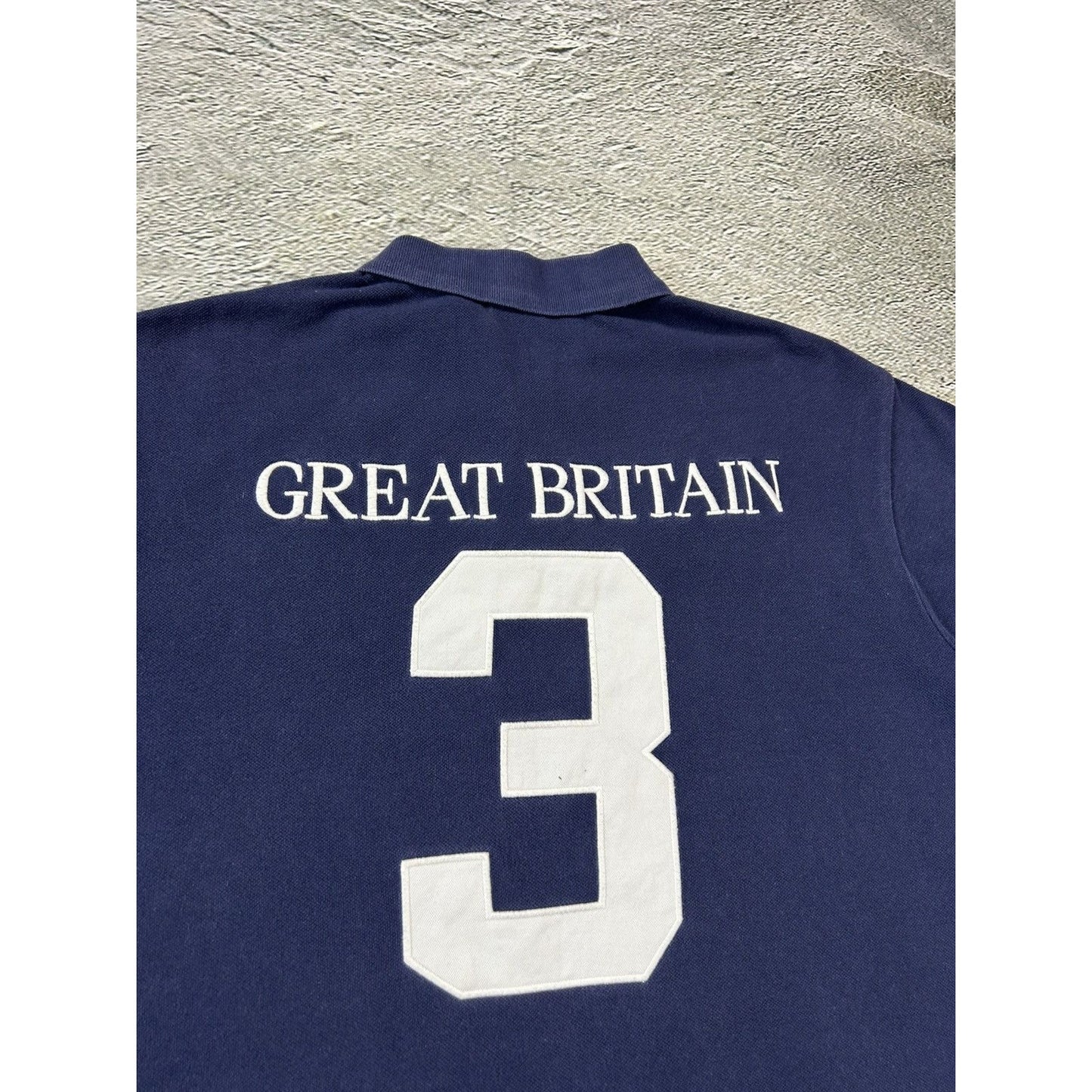 Chief Keef Polo Ralph Lauren Great Britain vintage red navy