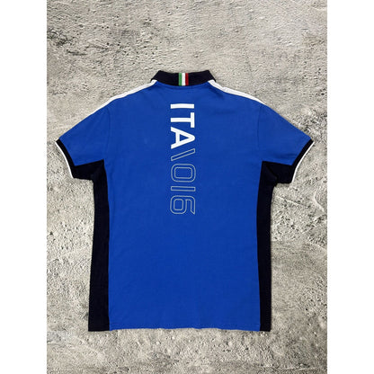 Chief Keef Polo Ralph Lauren Italia vintage blue polo shirt