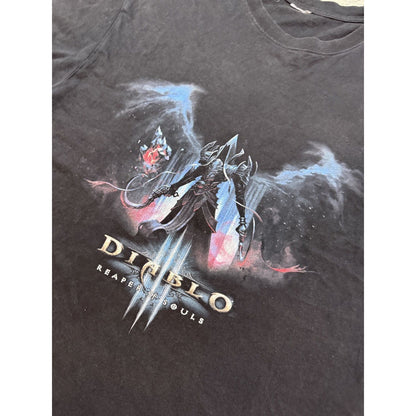 Vintage Diablo 3 tshirt gaming merch black
