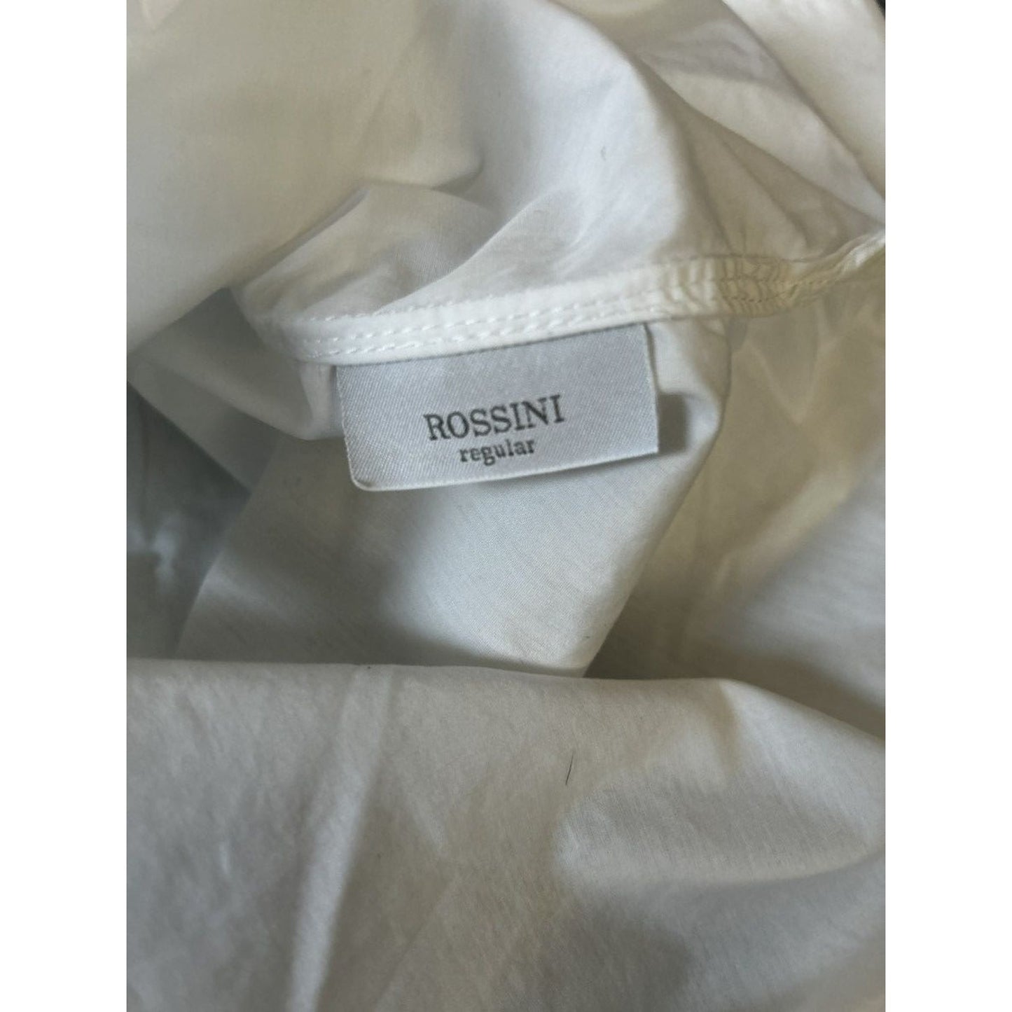 Ermenegildo Zegna shirt long sleeve white Rossini