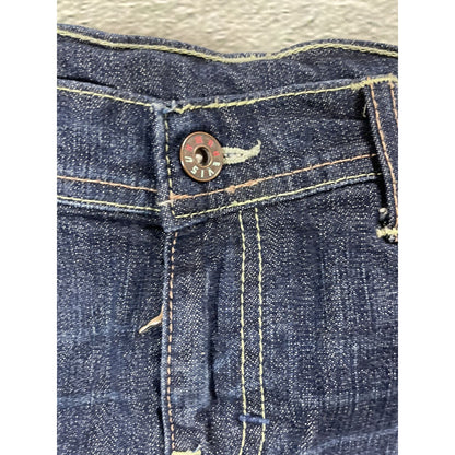 Evisu x Puma vintage navy skirt black seagulls Y2K