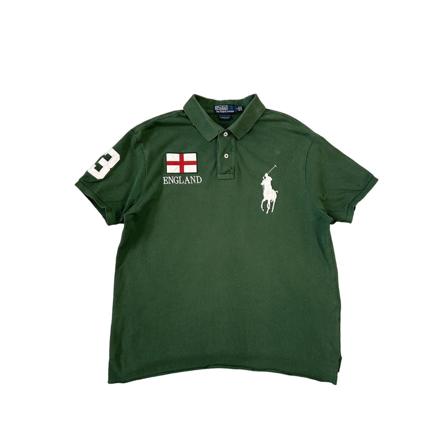 Chief Keef Polo Ralph Lauren England T-shirt flag big pony