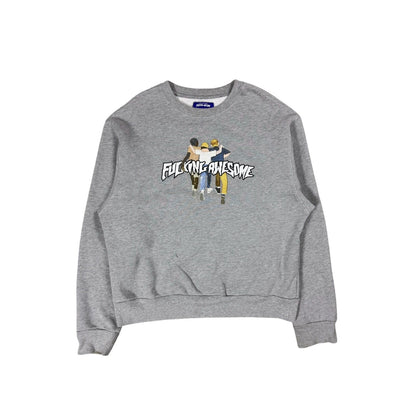 Fucking Awesome sweatshirt grey big logo made in USA