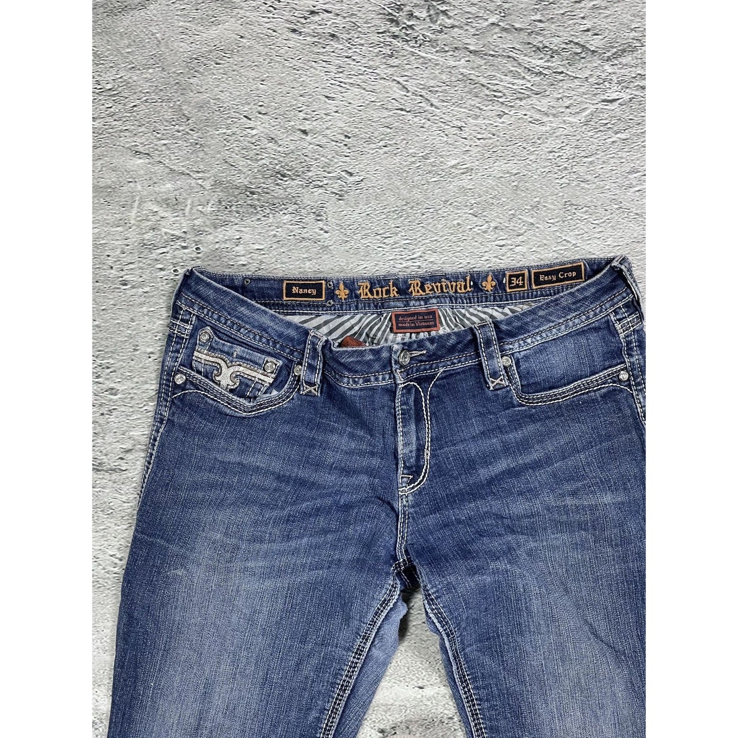 Rock Revival Nancy vintage blue jeans Y2K