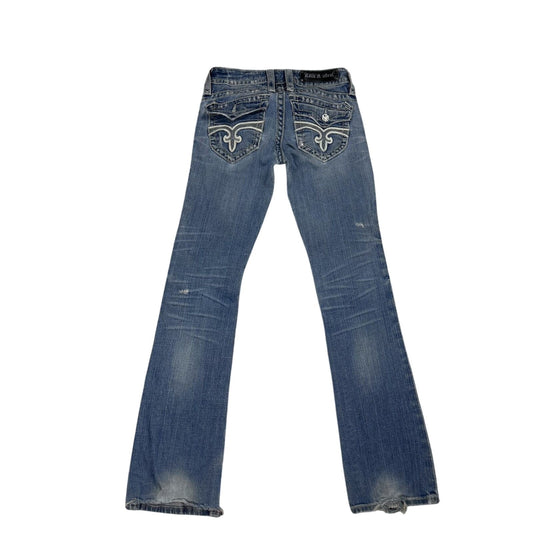 Rock Revival vintage blue jeans Y2K flared