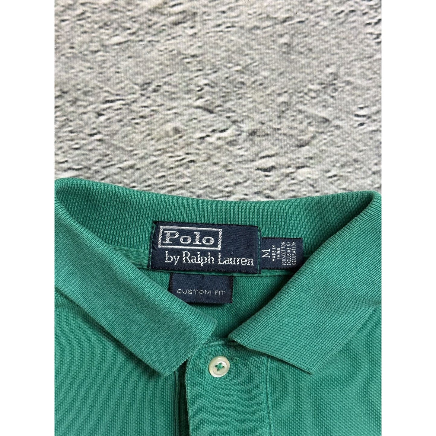 Chief Keef Polo Ralph Lauren vintage green polo T-shirt big pony