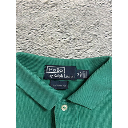 Chief Keef Polo Ralph Lauren vintage green polo T-shirt big pony